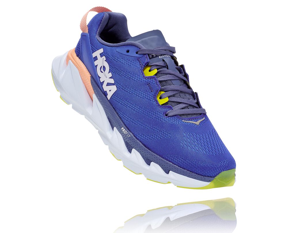 Hoka One One Elevon 2 Löparskor Dam Blå/Vita - SE-2519607